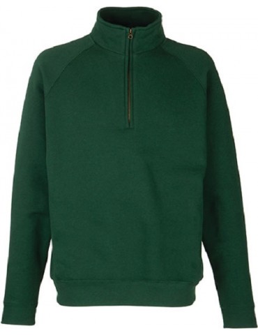 SWEAT-SHIRT COL ZIPPÉ...