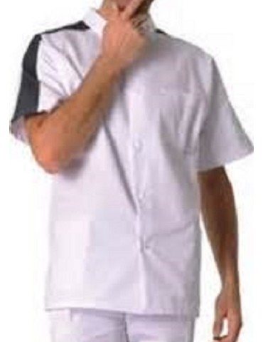 Tunique H STEEVE blc/charbon