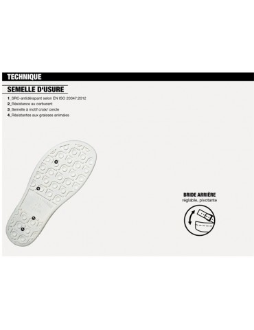 AB 7020 Sabot antidérapant