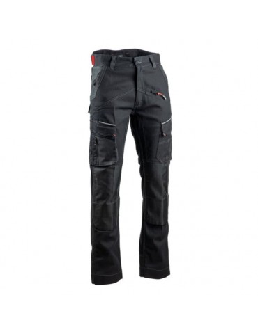 pant. multi poches stretch...